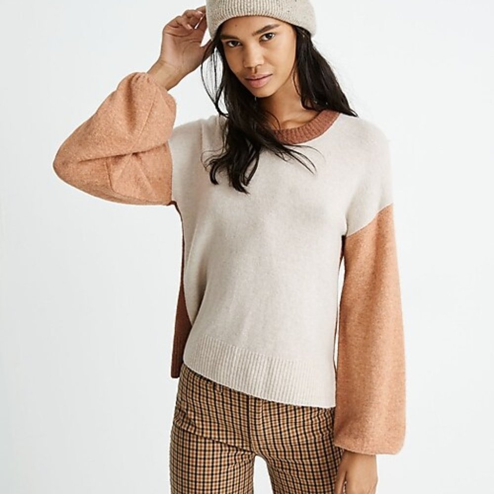 Madewell Colorblock Sweater